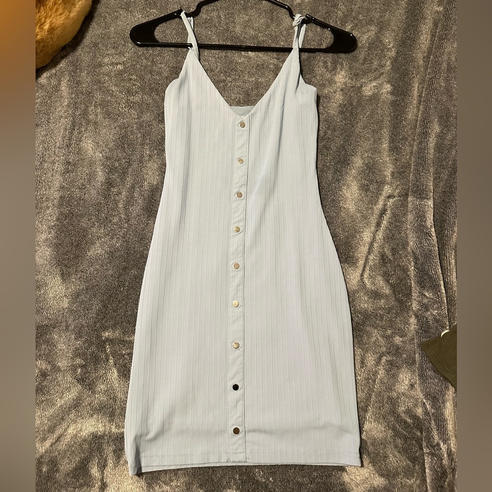 Super down mini dress